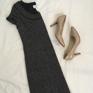 LOFT Tweed Shift Dress